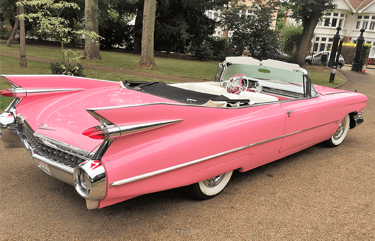 1959 Pink Cadillac