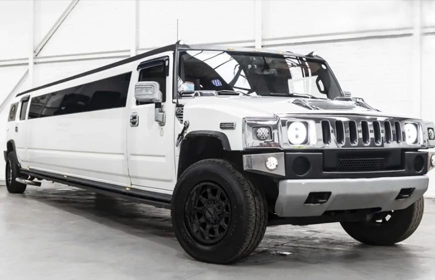 White Stretch Hummer Sightseeing Tours